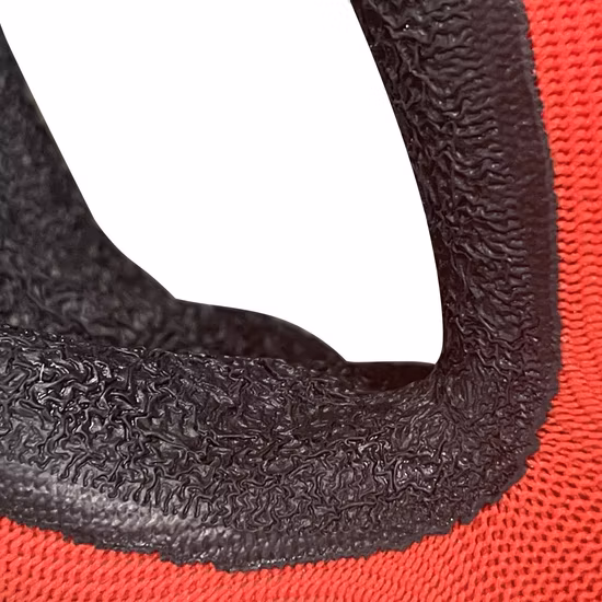 Guantes de trabajo recubiertos de látex con revestimiento de nailon fabricados en China